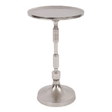 Candlestick Nickel Martini Table
