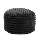 Short Pouf Shar Pei Black