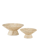 Lubo Travertine Large Bowl