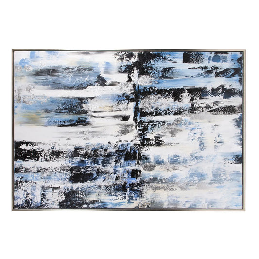 Black & White Test Hand Painted Original Art