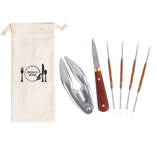 French Home 6-Piece Essential Seafood Utensil Set