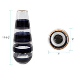 Vector Glass Torpedo Vase- Tall