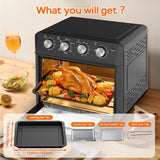 Plum Chef 27.5QT 6-in-1 Air Fryer Oven, 1600W