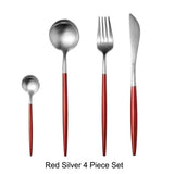 Mixora 304 Stainless Steel Gold Cutlery Set