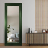 Delano Mirror - Glossy Hunter Green