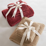 Micro Plush Solid Sheet Set, Taupe