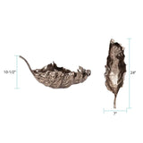 Aspen Leaf Cast Aluminum Bowl