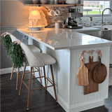Edwin Boucle Upholstered Counter Stool (Set of 4)