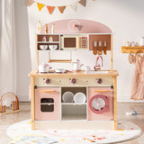 ROBUD Wooden Kids Kitchen PlaySet Series -Pink