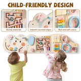 ROBUD Wooden Cream Elephant Busy Board