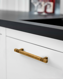 DESIGN3909 Champagne Bronze Cabinet Pulls | Square Cabinet Handles for Cabinets & Drawers