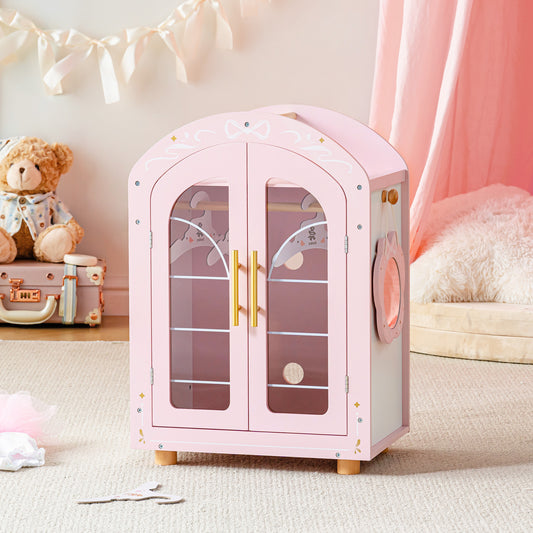 ROBUD Ballet Series - Wooden Doll Furniture Wardrobe