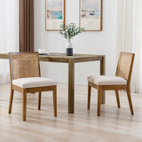 Weston Modern Upholstery Dining Chairs (Set of 2)