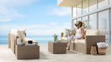 Transformer Patio Conversation Set - Modular 6 Piece to 10