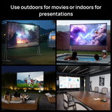120''-200'' Outdoor Portable Fold Matte White Screen
