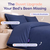 MellowSoft™ Duvet Set Navy