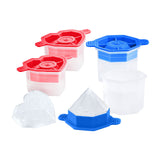 Heart and Diamond Ice Molds - Set of 4