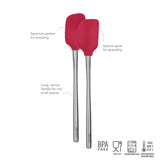 Flex-Core® Mini Spatula + Spoonula with Stainless Steel Handle