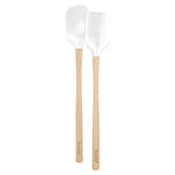 Flex-Core® Mini Spatula + Spoonula with Wood Handle