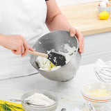 Flex-Core® Silicone and Wood Spatula