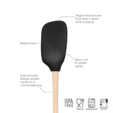 Flex-Core® Silicone and Wood Spoonula