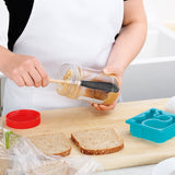 Flex-Core® Silicone and Wood Jar Scraper