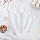 Flex-Core® Silicone and Stainless Steel Spatulas - Set of 5