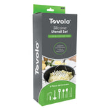 Silicone and Stainless Steel Utensils - Set of 6