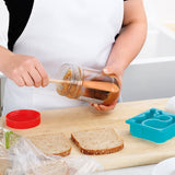 Flex-Core® Silicone and Wood Jar Scraper