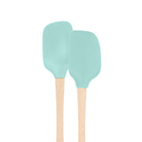 Flex-Core® Mini Spatula + Spoonula with Wood Handle