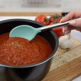 Silicone and Stainless Steel Mixing Spoon