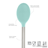 Silicone and Stainless Steel Mixing Spoon