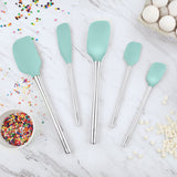 Flex-Core® Silicone and Stainless Steel Spatulas - Set of 5