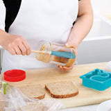 Flex-Core® Silicone and Wood Jar Scraper