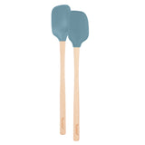 Flex-Core® Mini Spatula + Spoonula with Wood Handle