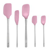 Flex-Core® Silicone and Stainless Steel Spatulas - Set of 5