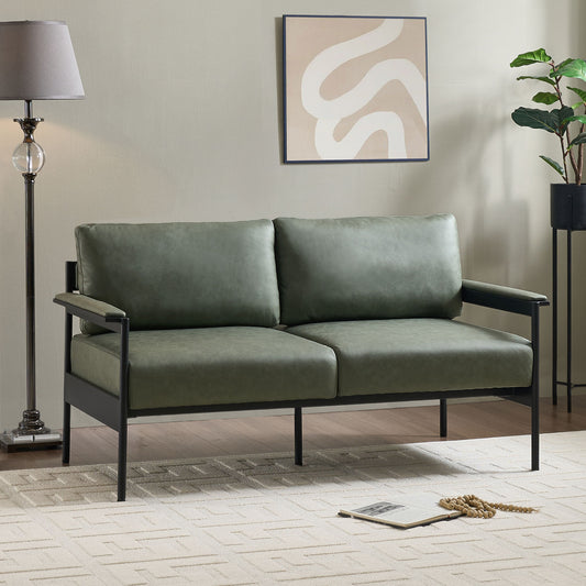 William 60'' Mid-Century Modern Loveseat