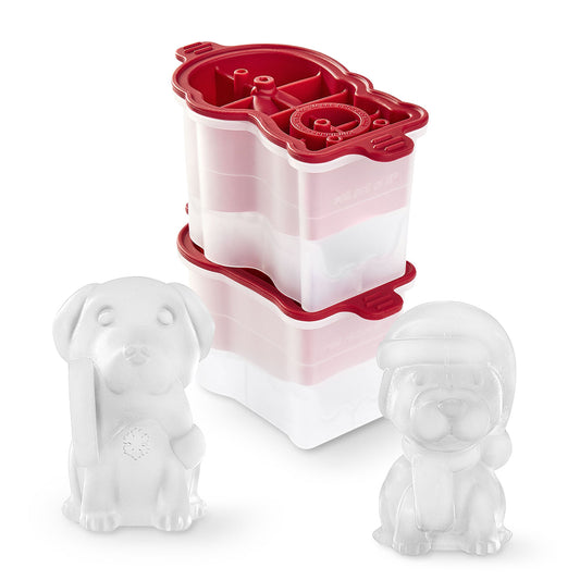 Santa Paws Ice Molds - Set of 2