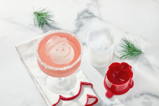 Top Hat Snowman Ice Molds - Set of 2