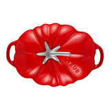 STAUB Cast Iron 3-qt Tomato Cocotte