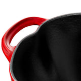 STAUB Cast Iron 3-qt Tomato Cocotte