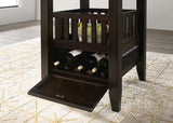 Jaden 5-Piece Square Counter Height Dining Set Espresso