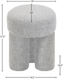 Larson Fabric Upholstered Stool
