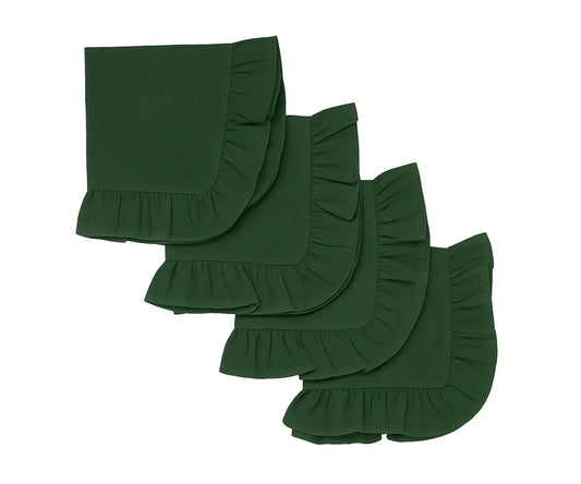 Cotton Table Napkins - Evergreen