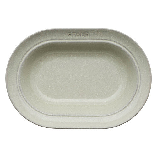 STAUB Ceramic Dinnerware 10-inch Oval Serving Dish