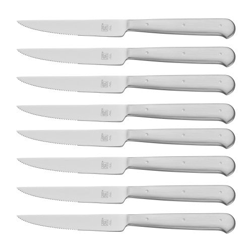 ZWILLING Porterhouse Razor-Sharp Steak Knife Set of 8 with Black Presentation Case, Gift Set