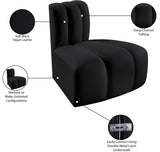 Arc Vegan Leather Modular Corner Chair - Elevate Your Space with Modern Luxury and Timeless Design