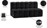 Arc Vegan Leather Modular Sofa - Luxurious Design with Deep Channel Tufting for Chic Interiors