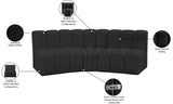 Arc Vegan Leather Modular Sofa - Elevate Your Space with Contemporary Luxury and Versatile Design