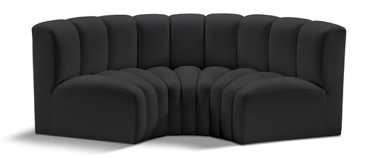 Arc Vegan Leather Modular Sofa – Elevate Your Space with Timeless Sophistication and Versatile Design!